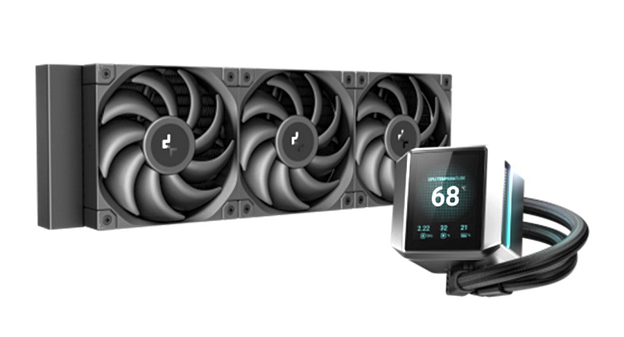 DeepCool представи AIO течните охладители MYSTIQUE с впечатляващ 2.8″ LCD екран и технология от следващо поколение