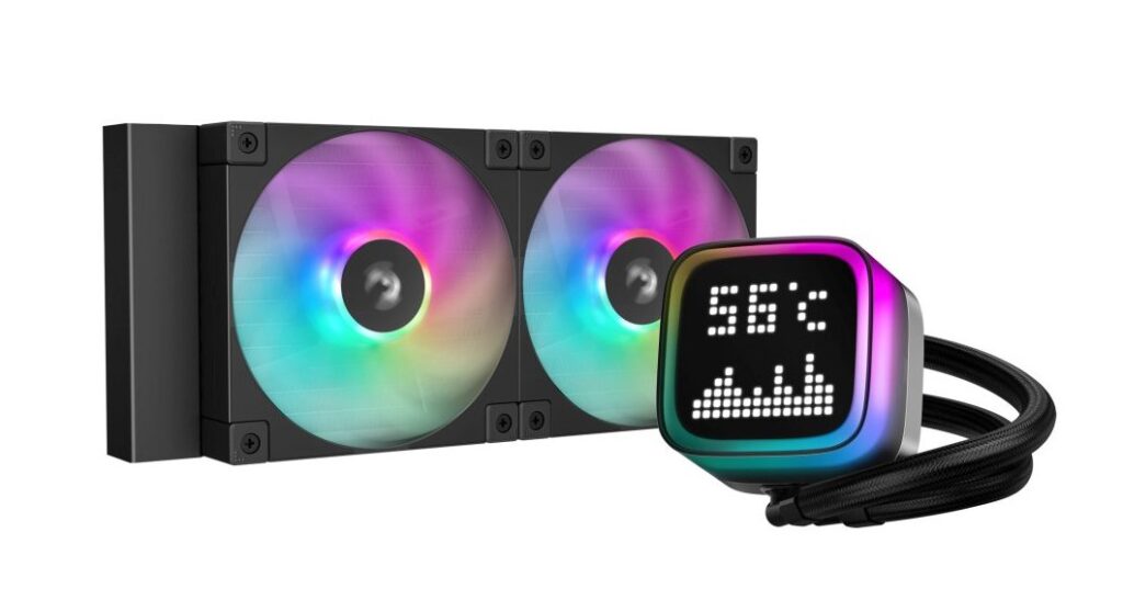 DeepCool представи серията LP – AIO течни охладители с матричен дисплей